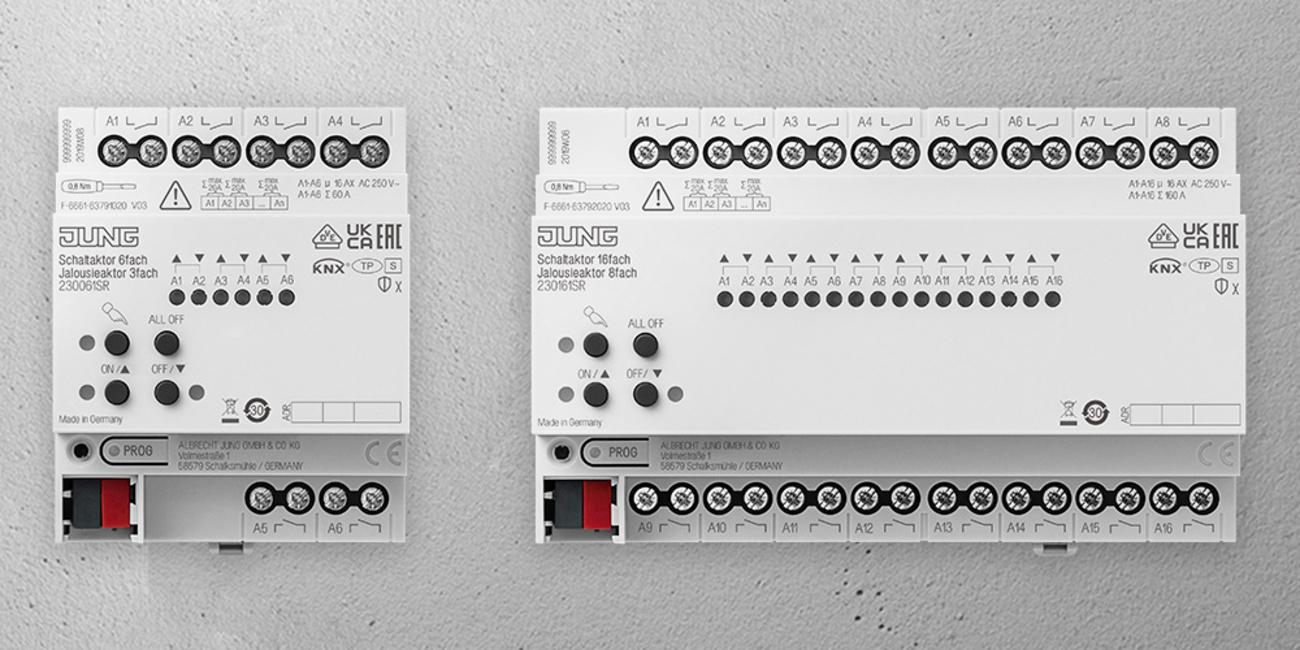 KNX Schalt- und Jalousieaktoren bei Elektro Reinhard GmbH in Mannheim